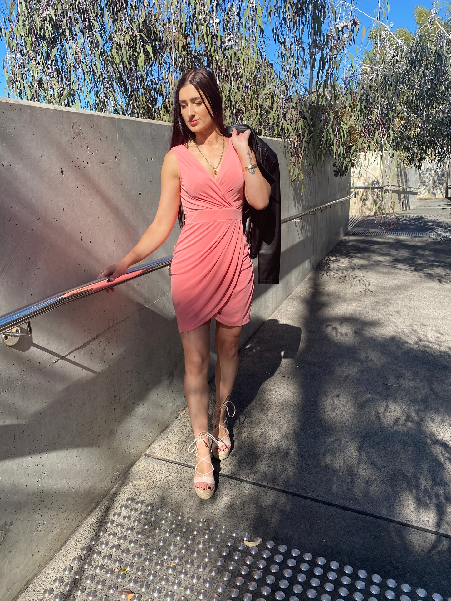 All About Me Wrap Dress